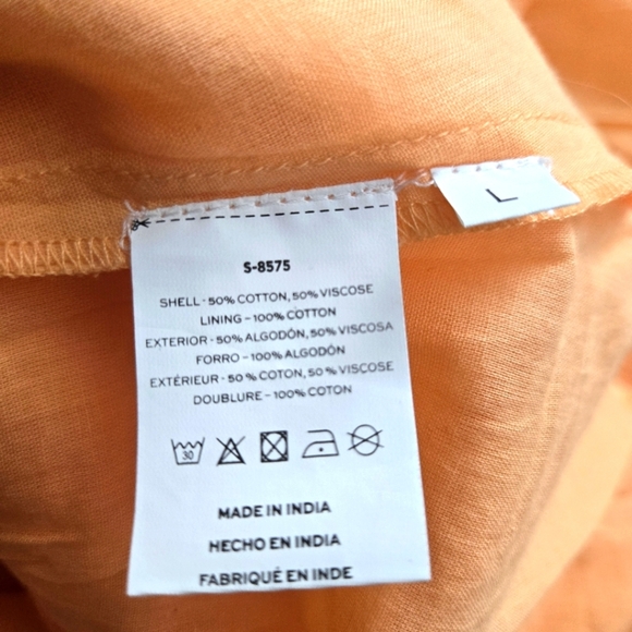 Bohera Miralee Golden Tiered Maxi Dress  Size Large - Picture 8 of 13